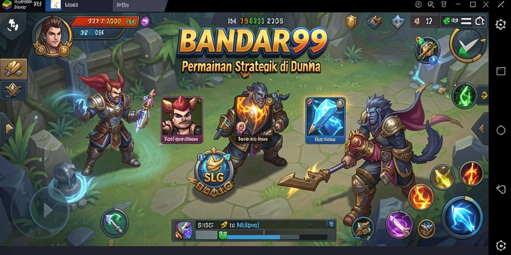 Tampilan menarik dari gameplay BANDAR99 dengan aksi strategi seru.