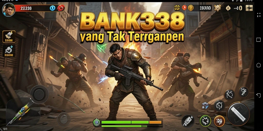 Gameplay intens dari BANK338 dengan grafis menakjubkan.