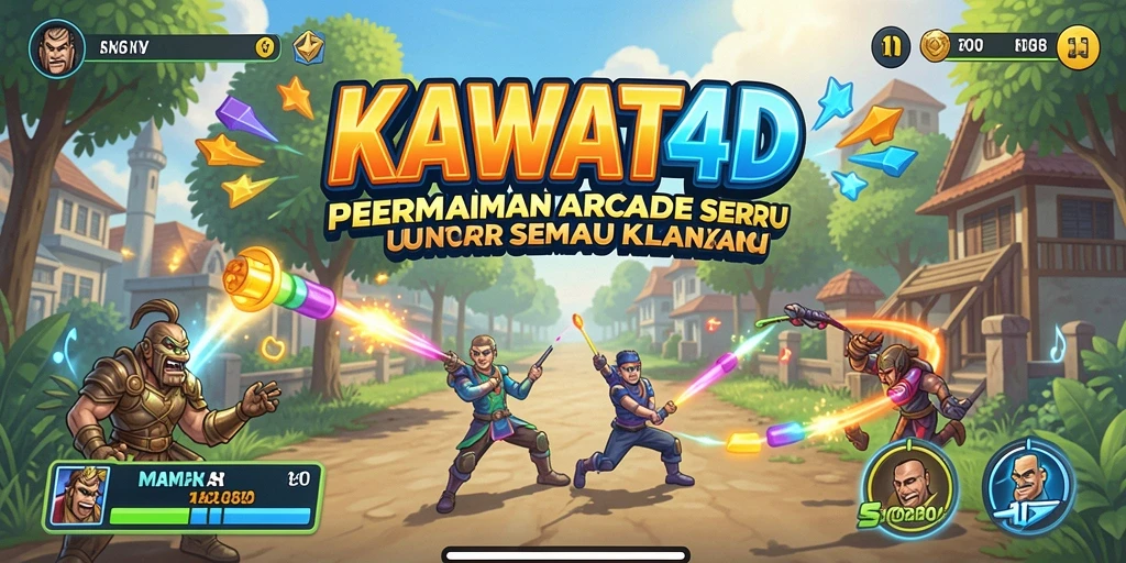 Gameplay seru KAWAT4D dengan tantangan menarik.