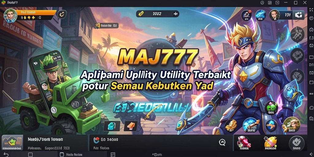 Tampilan antarmuka MAJ777 yang memudahkan pengguna.
