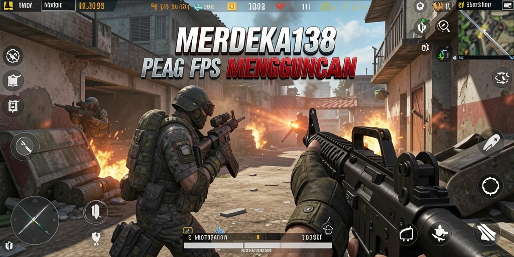 Tangkapan layar gameplay yang intens di MERDEKA138.