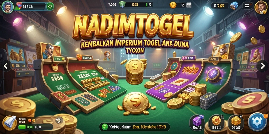 Tampilan gameplay NADIMTOGEL yang menarik dan seru.