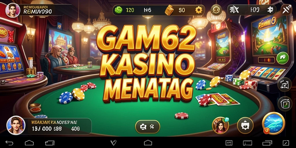 Tampilan menarik dari gameplay Casino REMI62.