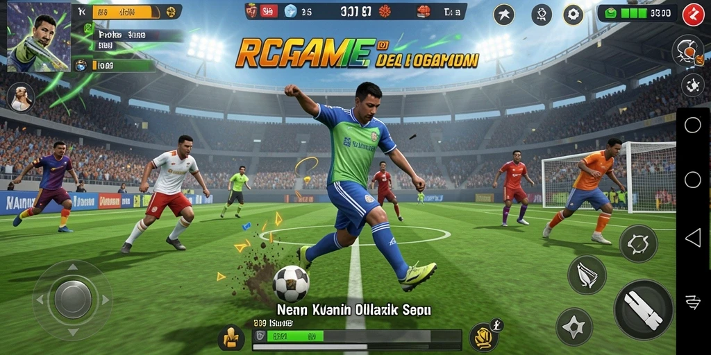 Gameplay RPGAME yang seru dan menantang dalam olahraga.